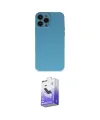 ieg™ iPhone 13 Pro Max Kılıf Ahenk Serisi - Siyah Bilvis 5in1 5D Magic Hayalet Cam Ekran Koruyucu