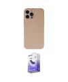 ieg™ iPhone 13 Pro Max Kılıf Ahenk Serisi - Siyah Bilvis 5in1 5D Magic Hayalet Cam Ekran Koruyucu