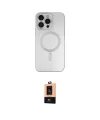 ieg™ iPhone 13 Pro Max Kılıf Akış Minimal Özel Seri - Şeffaf Maxco Cam Ekran Koruyucu