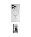 ieg™ iPhone 13 Pro Max Kılıf Akış Minimal Özel Seri - Siyah Bilvis Hayalet Cam Ekran Koruyucu