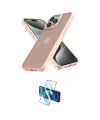 ieg™ iPhone 13 Pro Max Kılıf Atlas Form - Siyah 3D Antistatik Cam Ekran Koruyucu