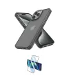 ieg™ iPhone 13 Pro Max Kılıf Atlas Form - Siyah 3D Antistatik Cam Ekran Koruyucu
