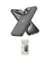 ieg™ iPhone 13 Pro Max Kılıf Atlas Form - Siyah 6D Mat Seramik Hayalet Nano Ekran Koruyucu