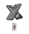 ieg™ iPhone 13 Pro Max Kılıf Atlas Form - Siyah Bilvis 3D Cam Ekran Koruyucu