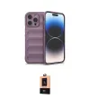 ieg™ iPhone 13 Pro Max Kılıf Atlas Koleksiyonu - Şeffaf Maxco Cam Ekran Koruyucu