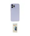 ieg™ iPhone 13 Pro Max Kılıf Atlas Minimal Prime - Siyah 6D Mat Seramik Hayalet Nano Ekran Koruyucu