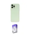 ieg™ iPhone 13 Pro Max Kılıf Atlas Minimal Prime - Siyah Bilvis 5in1 3D Magic Cam Ekran Koruyucu