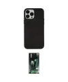 ieg™ iPhone 13 Pro Max Kılıf Çekirdek Çizgi - Şeffaf 360 Full Body Arka Koruyucu