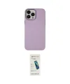ieg™ iPhone 13 Pro Max Kılıf Çekirdek Çizgi - Şeffaf Pasifik Cam Ekran Koruyucu
