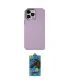 ieg™ iPhone 13 Pro Max Kılıf Çekirdek Çizgi - Siyah 18D Cam Ekran Koruyucu