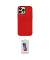ieg™ iPhone 13 Pro Max Kılıf Çekirdek Çizgi - Siyah Joko 5D Cam