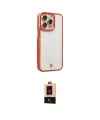ieg™ iPhone 13 Pro Max Kılıf Çekirdek Klasik Serisi - Şeffaf Maxco Cam Ekran Koruyucu