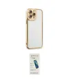 ieg™ iPhone 13 Pro Max Kılıf Çekirdek Klasik Serisi - Şeffaf Pasifik Cam Ekran Koruyucu