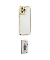 ieg™ iPhone 13 Pro Max Kılıf Çekirdek Klasik Serisi - Siyah Bilvis 3D Cam Ekran Koruyucu