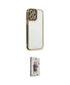 ieg™ iPhone 13 Pro Max Kılıf Çekirdek Klasik Serisi - Siyah Bilvis 3D Cam Ekran Koruyucu