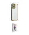 ieg™ iPhone 13 Pro Max Kılıf Çekirdek Klasik Serisi - Siyah Bilvis 3D Cam Ekran Koruyucu
