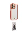 ieg™ iPhone 13 Pro Max Kılıf Çekirdek Klasik Serisi - Siyah Bilvis Hayalet Cam Ekran Koruyucu