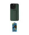 ieg™ iPhone 13 Pro Max Kılıf Çekirdek Yansıma - Siyah 18D Cam Ekran Koruyucu