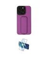 ieg™ iPhone 13 Pro Max Kılıf Çekirdek Yansıma - Siyah 3D Antistatik Cam Ekran Koruyucu
