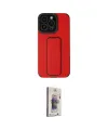ieg™ iPhone 13 Pro Max Kılıf Çekirdek Yansıma - Siyah Bilvis 3D Cam Ekran Koruyucu