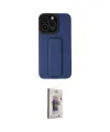 ieg™ iPhone 13 Pro Max Kılıf Çekirdek Yansıma - Siyah Bilvis 3D Cam Ekran Koruyucu