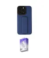 ieg™ iPhone 13 Pro Max Kılıf Çekirdek Yansıma - Siyah Bilvis 5in1 3D Magic Cam Ekran Koruyucu