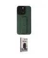 ieg™ iPhone 13 Pro Max Kılıf Çekirdek Yansıma - Siyah Bilvis Hayalet Cam Ekran Koruyucu