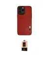 ieg™ iPhone 13 Pro Max Kılıf Doruk Asil Koleksiyonu - Şeffaf Maxco Cam Ekran Koruyucu