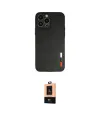 ieg™ iPhone 13 Pro Max Kılıf Doruk Asil Koleksiyonu - Şeffaf Maxco Cam Ekran Koruyucu