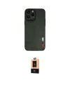 ieg™ iPhone 13 Pro Max Kılıf Doruk Asil Koleksiyonu - Şeffaf Maxco Cam Ekran Koruyucu