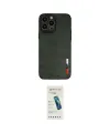ieg™ iPhone 13 Pro Max Kılıf Doruk Asil Koleksiyonu - Şeffaf Pasifik Cam Ekran Koruyucu