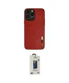 ieg™ iPhone 13 Pro Max Kılıf Doruk Asil Koleksiyonu - Siyah Bilvis Hayalet Cam Ekran Koruyucu