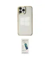 ieg™ iPhone 13 Pro Max Kılıf Doruk Doku Prime - Şeffaf Pasifik Cam Ekran Koruyucu