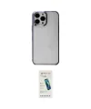 ieg™ iPhone 13 Pro Max Kılıf Doruk Doku Prime - Şeffaf Pasifik Cam Ekran Koruyucu