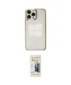 ieg™ iPhone 13 Pro Max Kılıf Doruk Doku Prime - Siyah 6D Mat Seramik Hayalet Nano Ekran Koruyucu