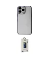 ieg™ iPhone 13 Pro Max Kılıf Doruk Doku Prime - Siyah Bilvis Hayalet Cam Ekran Koruyucu