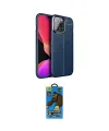 ieg™ iPhone 13 Pro Max Kılıf Doruk Klasik Özel Seri - Siyah 18D Cam Ekran Koruyucu