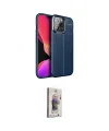 ieg™ iPhone 13 Pro Max Kılıf Doruk Klasik Özel Seri - Siyah Bilvis 3D Cam Ekran Koruyucu