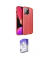 ieg™ iPhone 13 Pro Max Kılıf Doruk Klasik Özel Seri - Siyah Bilvis 5in1 3D Magic Cam Ekran Koruyucu