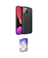 ieg™ iPhone 13 Pro Max Kılıf Doruk Klasik Özel Seri - Siyah Bilvis 5in1 3D Magic Cam Ekran Koruyucu
