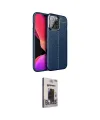 ieg™ iPhone 13 Pro Max Kılıf Doruk Klasik Özel Seri - Siyah Bilvis Hayalet Cam Ekran Koruyucu