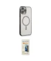 ieg™ iPhone 13 Pro Max Kılıf Doruk Minimal - Siyah 6D Mat Seramik Hayalet Nano Ekran Koruyucu