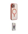 ieg™ iPhone 13 Pro Max Kılıf Doruk Minimal - Siyah Bilvis 3D Cam Ekran Koruyucu