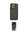 ieg™ iPhone 13 Pro Max Kılıf Eksen Işık - Şeffaf 360 Full Body Arka Koruyucu