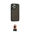 ieg™ iPhone 13 Pro Max Kılıf Eksen Işık - Şeffaf Maxco Cam Ekran Koruyucu