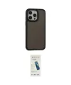 ieg™ iPhone 13 Pro Max Kılıf Eksen Işık - Şeffaf Pasifik Cam Ekran Koruyucu