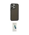 ieg™ iPhone 13 Pro Max Kılıf Eksen Işık - Şeffaf Pasifik Cam Ekran Koruyucu
