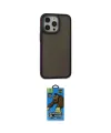 ieg™ iPhone 13 Pro Max Kılıf Eksen Işık - Siyah 18D Cam Ekran Koruyucu