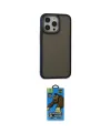 ieg™ iPhone 13 Pro Max Kılıf Eksen Işık - Siyah 18D Cam Ekran Koruyucu