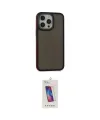 ieg™ iPhone 13 Pro Max Kılıf Eksen Işık - Siyah Joko 5D Cam